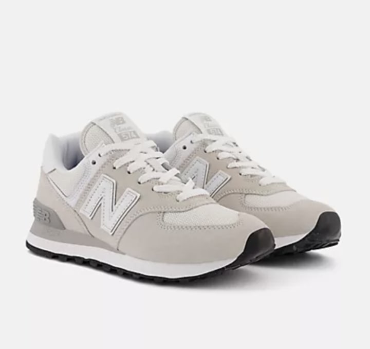 Fashion white new balance trainers womens