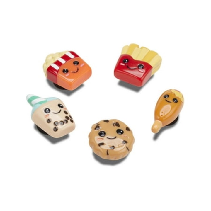 Jibbitz Bad But Cute Foods Shoe Charms (Set of 5)