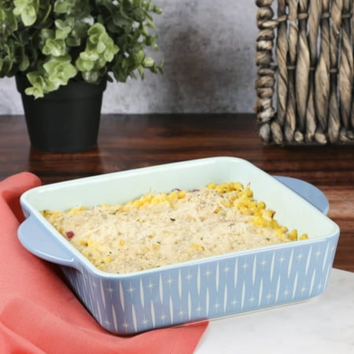 Retro Stoneware Square Baking Pan