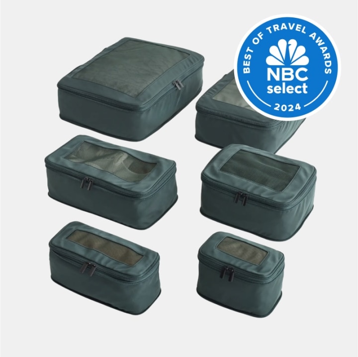 Quince Revive Nylon Eco Compression Cubes (6-Pack)