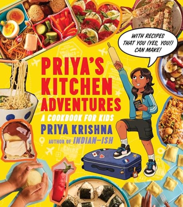 "Priya’s Kitchen Adventures: A Cookbook for Kids"