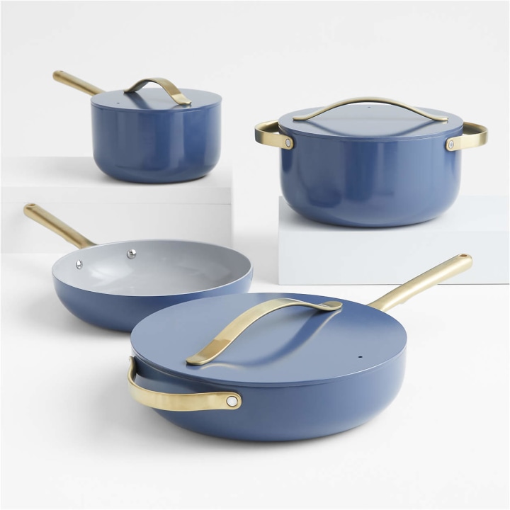Carway Home 7-Piece Non-Stick Ceramic Cookware Set