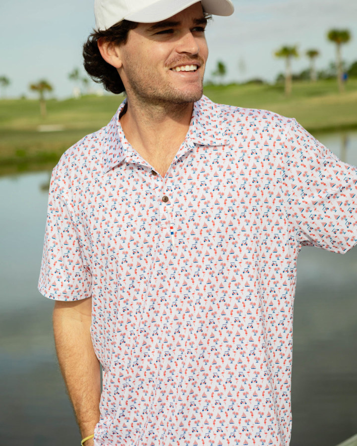 The Afternoon Round Americana Golf Shirt