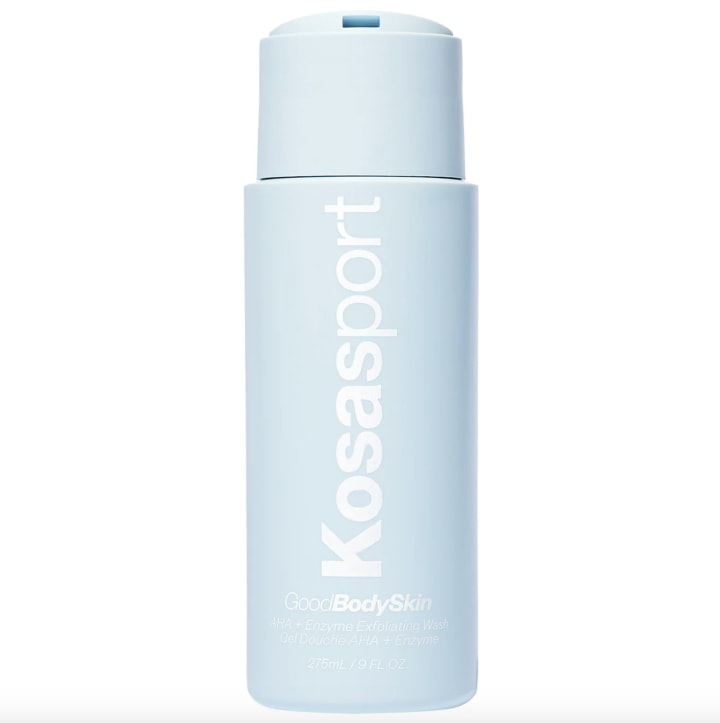Kosas Good Body Skin AHA + Enzyme Exfoliating Body Wash