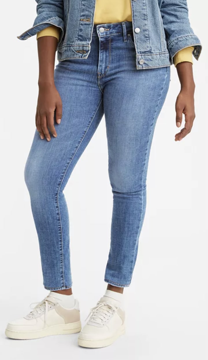 High-Rise Skinny Jeans 