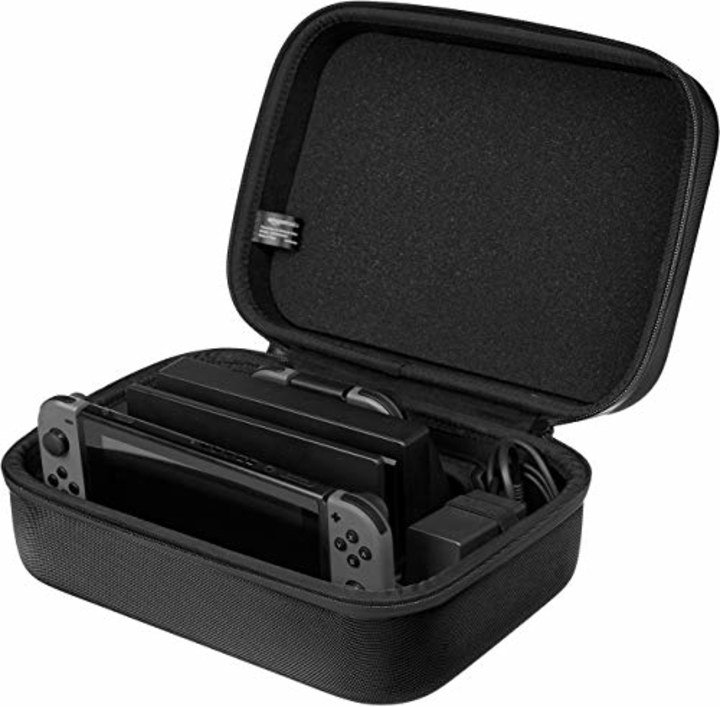 Amazon Basics Hard Travel and Storage Case for Nintendo Switch