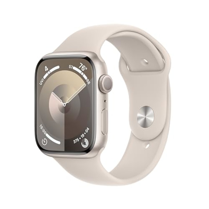 Reloj inteligente Apple Watch Series 9 con caja de aluminio Starlight