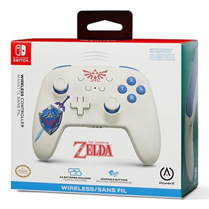 PowerA Wireless Nintendo Switch Controller - Legend of Zelda Sworn Protector