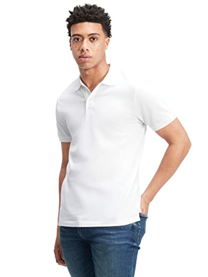 Stretch Pique Polo Shirt