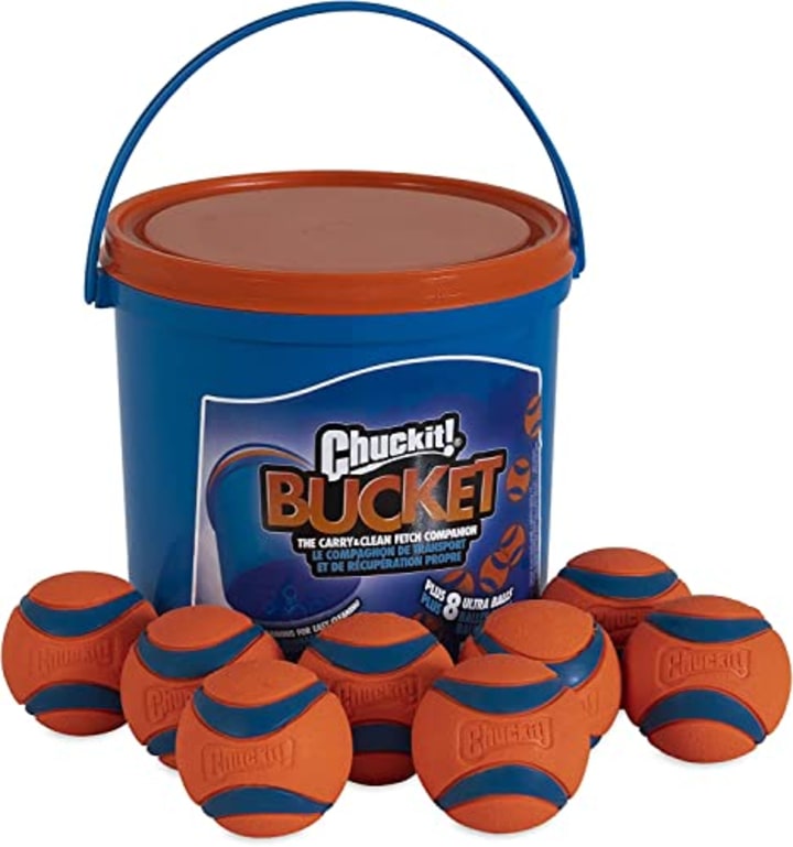 Pack of 8 Chuckit Ultra balls 