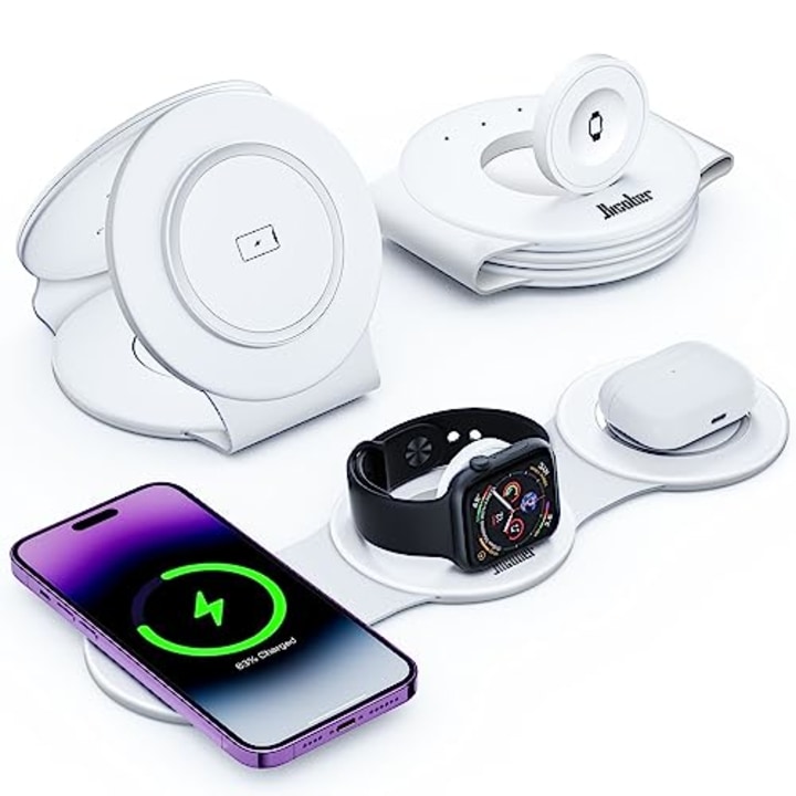 Hicober 3 in 1 Wireless Charging Station 