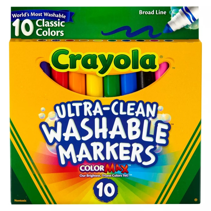 Crayola Washable Broad Line Markers