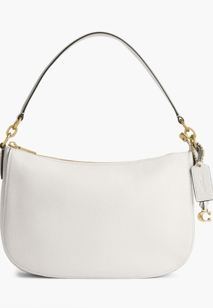 Leather Top Handle Bag
