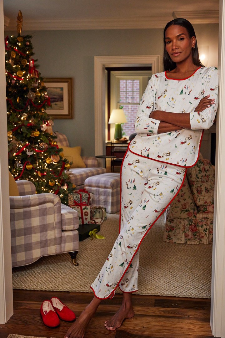 Christmas family pajamas set sale