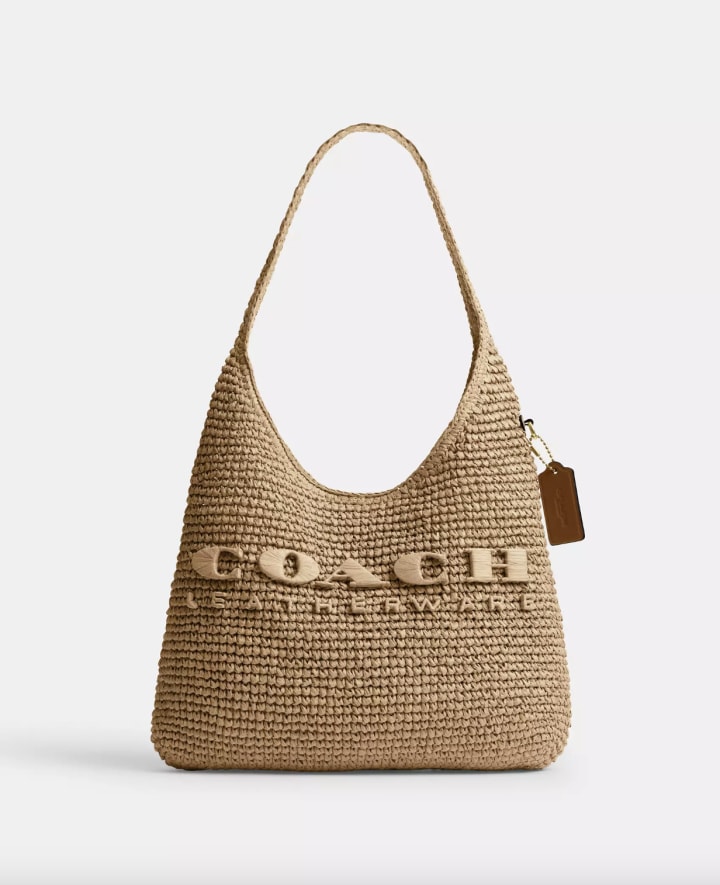 Kurava Straw Crossbody Bag For Women – Woven Handbag With Leather Clasp, Summer Purse 2025