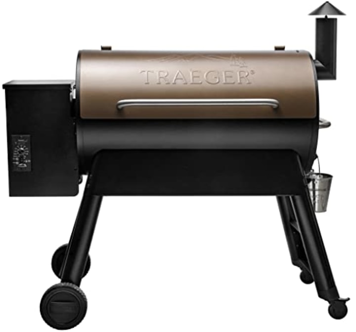 Pellet Grill Meat Smoker Amazon Traeger's Wood Pellet Grill Is