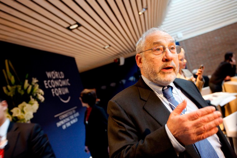 Joseph E. Stiglitz, Professor of the Columbia University, USAWEF   DAVOS   WIRTSCHAFTSTREFFEN   39. WELTWIRTSCHAFTSTREFFEN   WELTWIRTSCHAFTSFORUM   FORUM DAVOS
