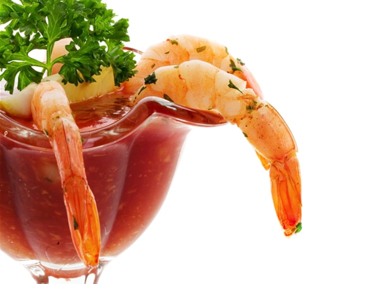 Image: Stock image of shrimp cocktail
