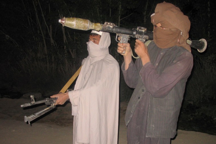 Image: Taliban militants