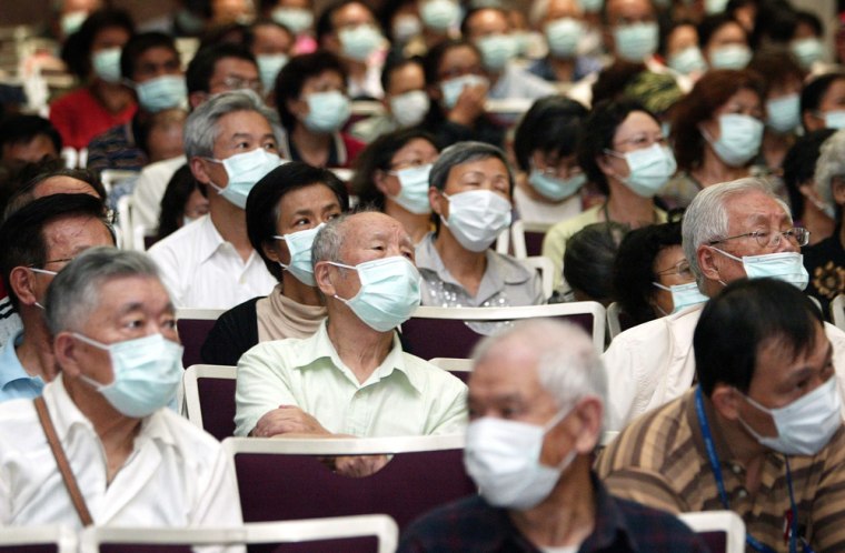 Image: Preventive Measures Taken Against A/H1N1 In Taipei