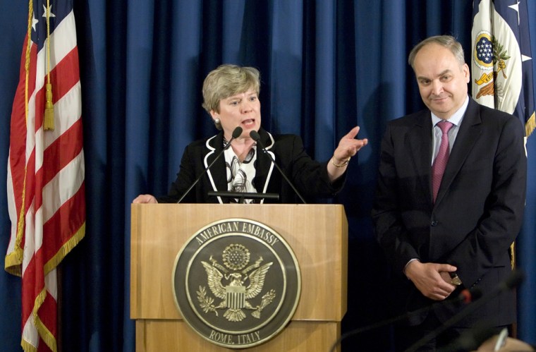 Image: Rose Gottemoeller and Anatoly Antonov