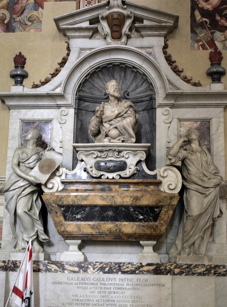 Image: Tomb of astronomer Galileo