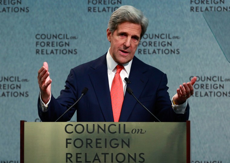 Image: Kerry Attends Discussion On Afghanistan At Council On Foreign Relations
