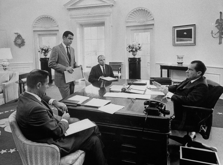 Richard M. Nixon;Harry Robbins Haldeman;John D. Ehrlichman;Dwight L. Chapin