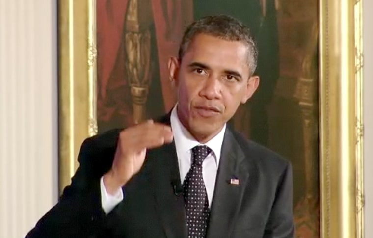 President Barack Obama answers a tweeted question on space policy.