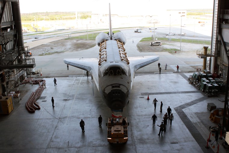 Image: Atlantis moved into VAB