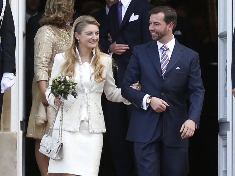 Image: The Wedding Of Prince Guillaume Of Luxembourg &amp; Stephanie de Lannoy - Civil Ceremony