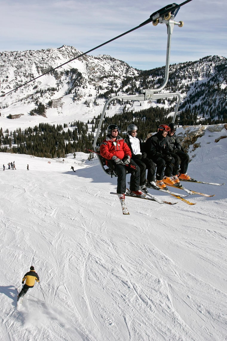 Image: Skiing in Utah