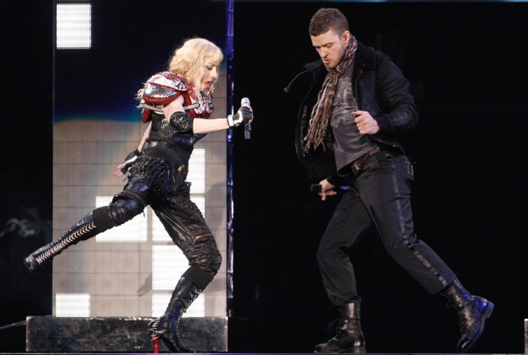 Image: Madonna, Justin Timberlake