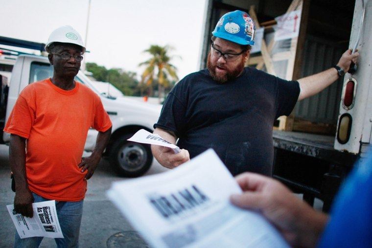Image: AFL-CIO Urges Union Swing Voters To Support Obama