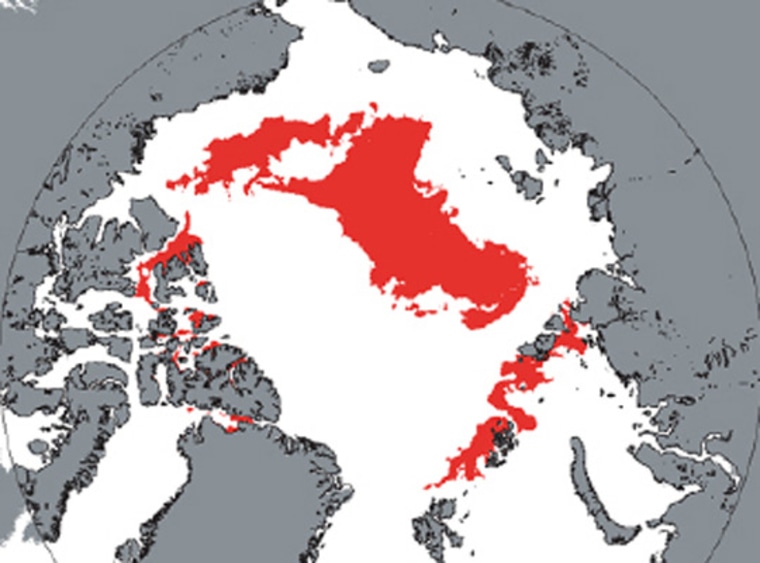 Image: Arctic map