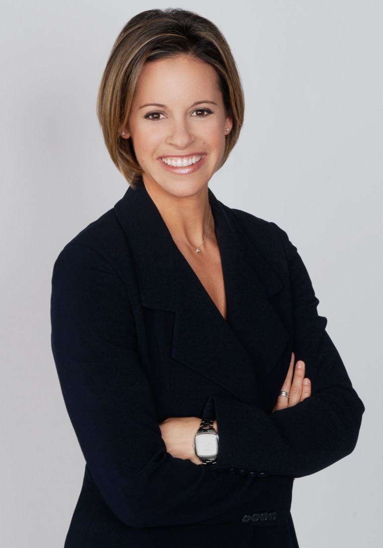 TODAY -- Pictured: Jenna Wolfe, NBC News Correspondent -- NBC Photo: Barbara Nitke