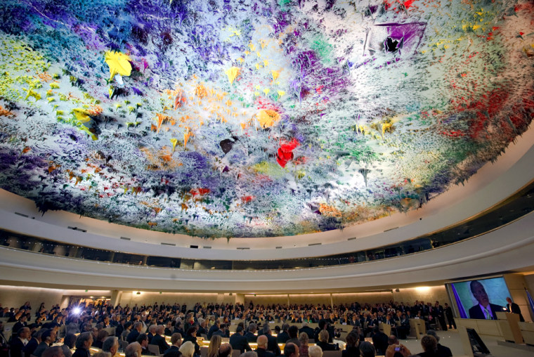Image: UN ceiling, Geneva