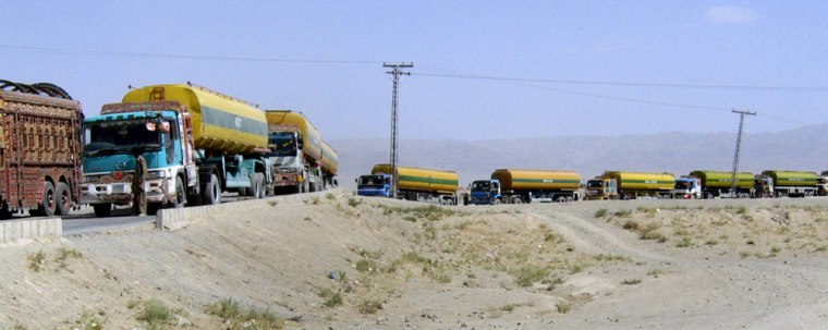 Image: Pakistani oil tankers
