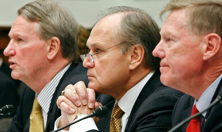 Image: CEO's Of \"Big Three\" Automakers Testify At House Hearing