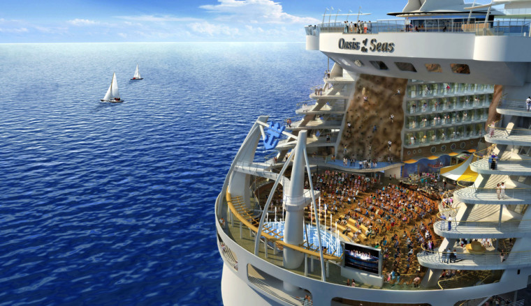 Image: Drawing of Oasis of the Seas