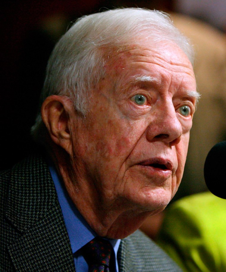 Image: Former United States President Jimmy Carter