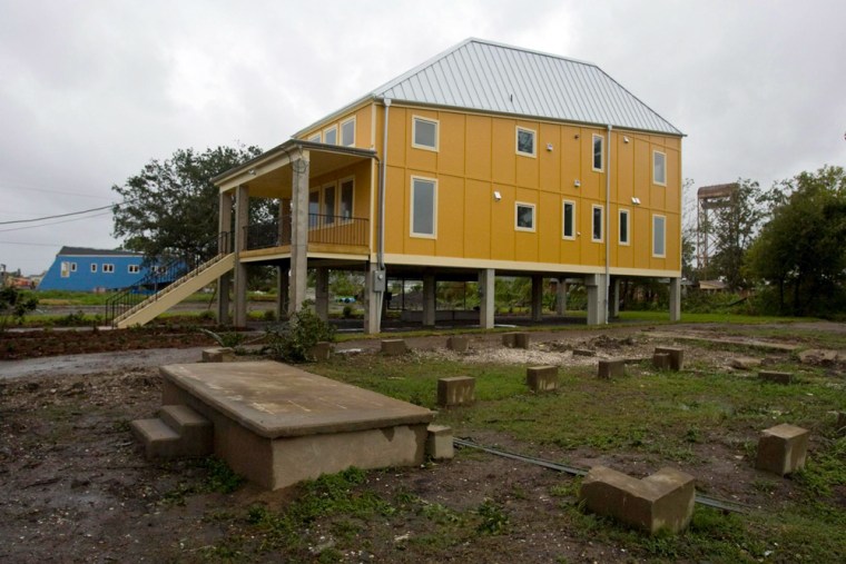 Image: Newly constructed homes in New Orleans