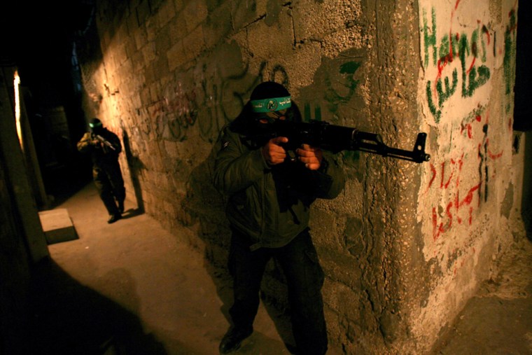 Image: Palestinian militants