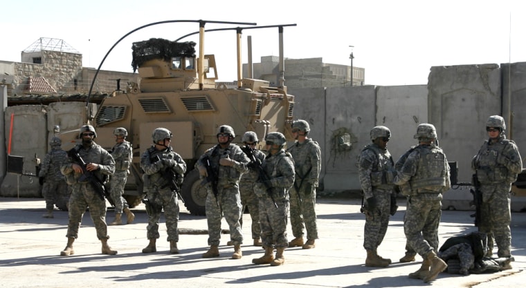 Image: U.S. soldiers in Iraq