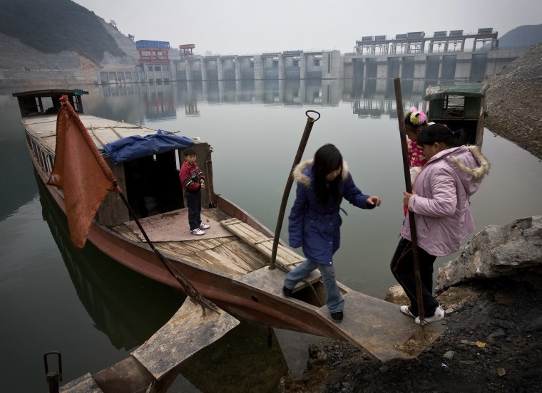 Image: Hydroelectric dam in China