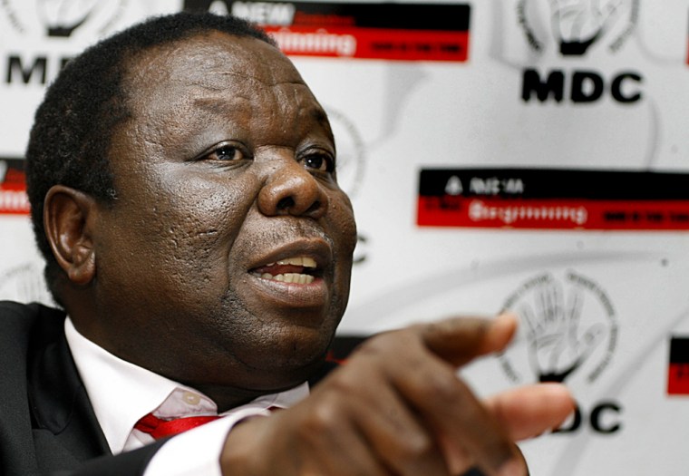 Image:  Morgan Tsvangirai
