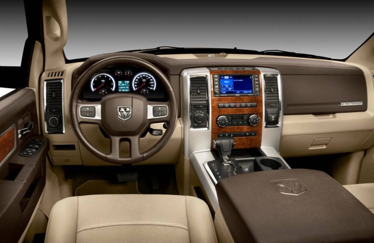 Image: Dodge truck interior