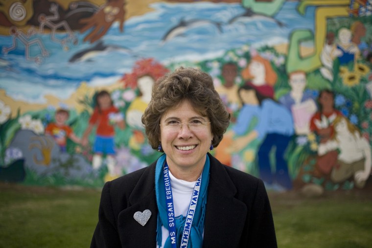 Susan Eberhart, principal of Sheridan Way Elementary School.