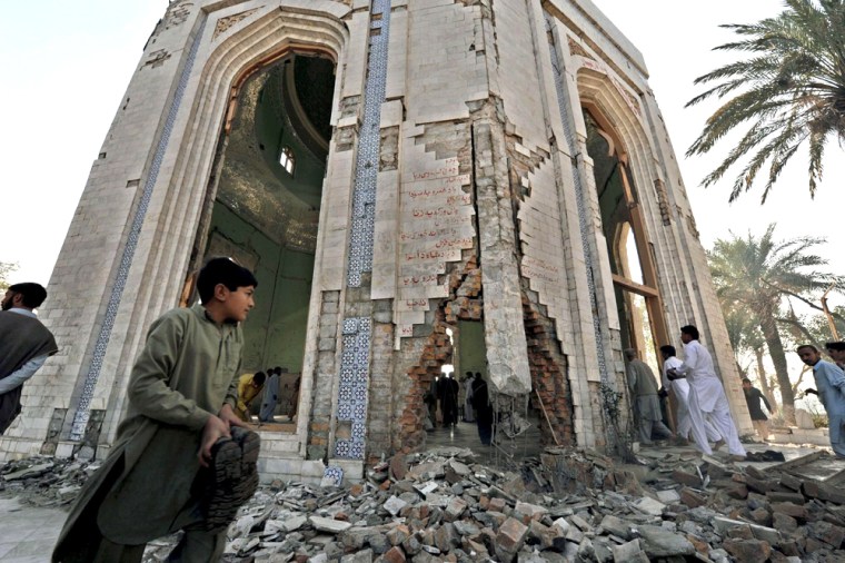 Image: Shrine of Rehman Baba blown up in Peshawar