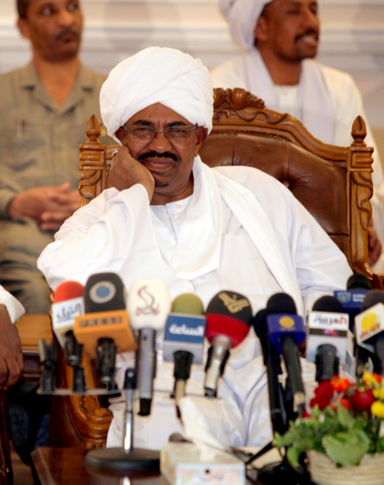 Image: Sudanese President Omar Hassan Al-Bashir